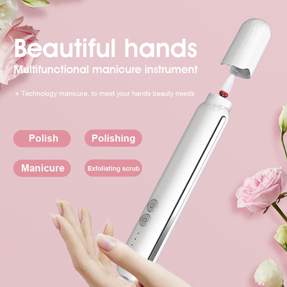 MAYCREATE Electric Nail Drill Machine Kit For Women, 5 Polish Bits,Adjustable Polishing Speed USB Rechargable Professional Nail Drill Machine Set for Various Nail Art MAYCREATE Electric Nail Drill Machine Kit For Women, 5 Polish Bits,Adjustable Polishing Speed USB Rechargable Professional Nail Drill Machine Set for Various Nail Art
